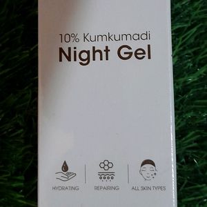 TAC 10% Kumkumadi Night Gel.