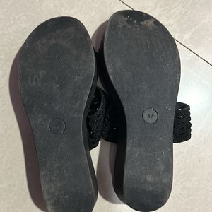 Mochi Black Wedges