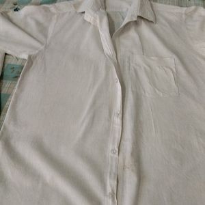 White Shirt For Man