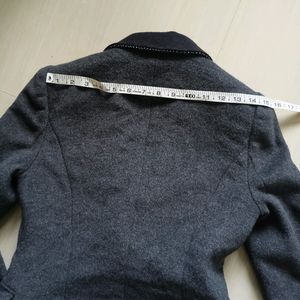 Charcoal Grey Women Coat