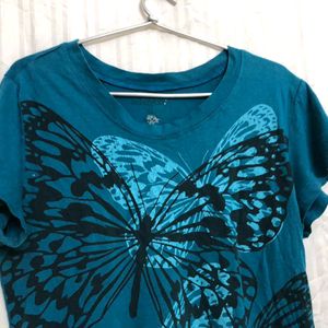 Blue Short Sleeve T Shirt