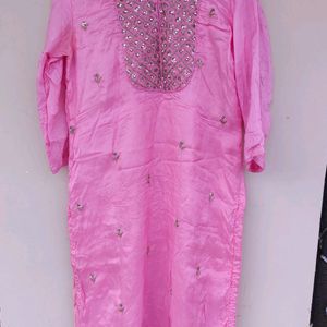 Designer Pink Kurta