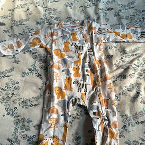 Babyhug Animal Printed Nightsuit