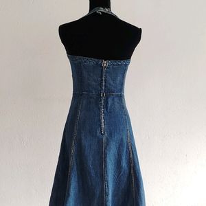 Vintage Sisley Denim Dress