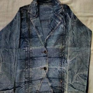 Denim Full Sleeves Jacket