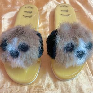 fur slippers