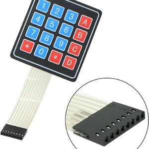 4x4 Universal 16 Key Matrix Membrane Keypad For Ar