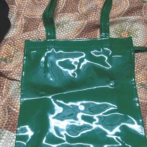 One Side Green Bag