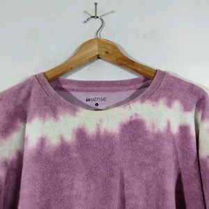 Lavender And White Top (Women's)