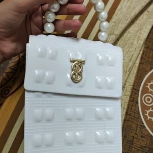 White Pearl Mini Bag