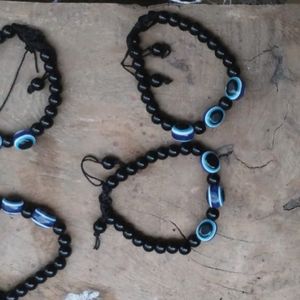 Quantity (4) Evil Eye Bracelet