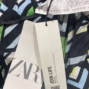 Zara Geometric Trousers