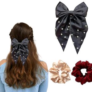 Hair Bow Rubber With Scrunchies