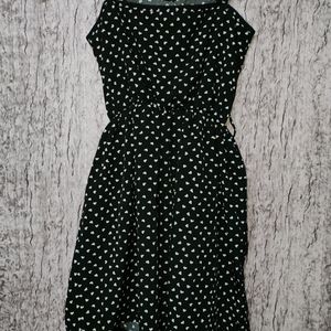 🆕 🖤 Black Heart Design Dress For Girl Clothing