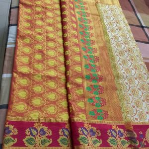 Latest Designer Pattu Saree