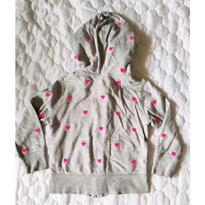 Sale❗Embroidered Heart Print Sweatshirt