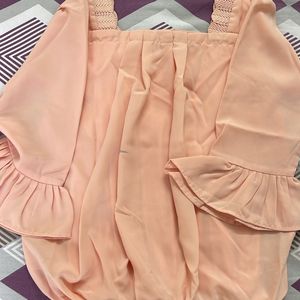 GIRLS NUDE PEACH COLOUR TOP