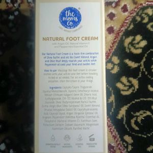 The Moms Co. Natural Foot Cream