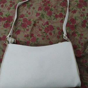 White Sling Bag