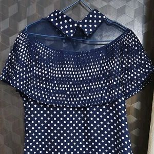 Partywear Net Top