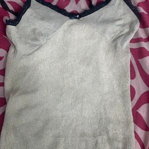 Beige Shimmer Camisole