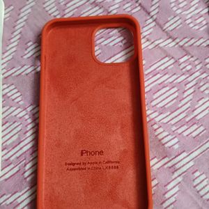 Iphone 14 Silicone Case Red