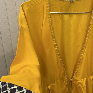 Yellow Ethnic Shrug