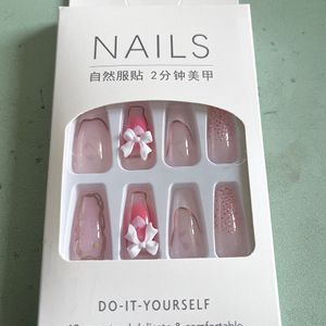 Press On Nails 3set With Sticker