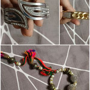 Combo Of 3 Fancy Bracelets