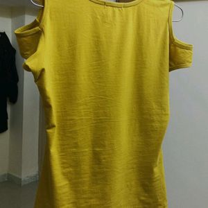 Yellow Off Solder Tshirt