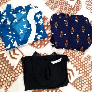 3 Beautiful Tops At Only 120 rs