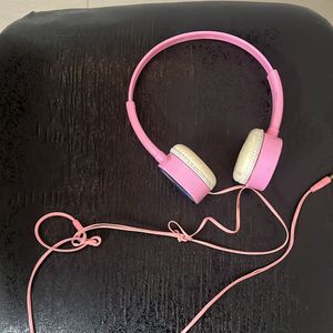 Pink Color Chargeable Headphone Sets For Kids