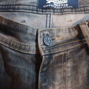 SUPERDRY Denim Jeans With Six Pokets