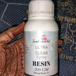 Resin Ultra Clear Epoxy 200GM