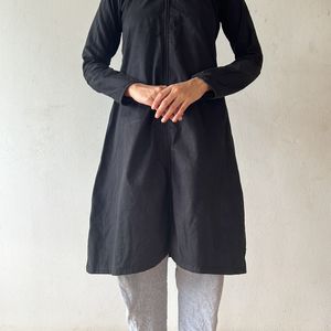 Kurtha Medium Size Black Kurth