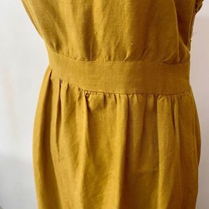 Zara Linen Dress - Medium