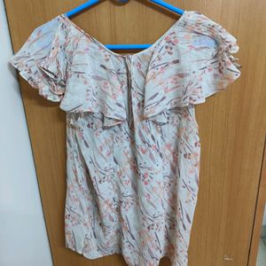 Floral Sheer Top