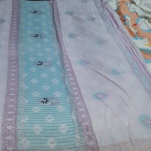 Pure Cotton  Saree