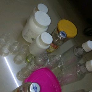 Small Plastic Empty Bottles DIY