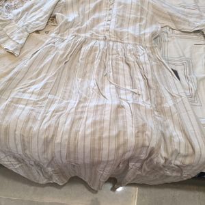 Zara Off White Dress