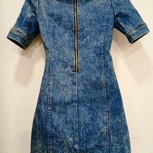 Denim Short Dress