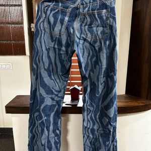 Printed Jeans