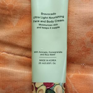 Quench Bravocado Ultra Light Nourishing Face Body