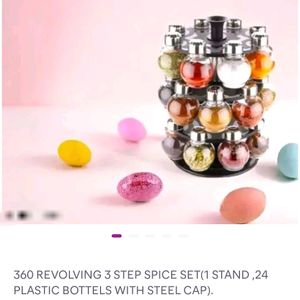 360 revolving 3 Step Spice Set....♥️