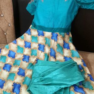 Anarkali Kurta Set For Girls