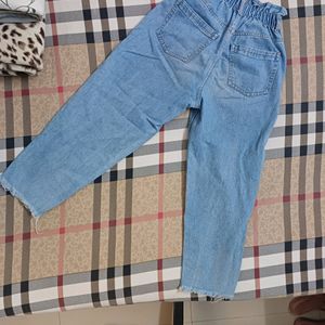 Elastic Waist Denim