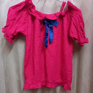 Pink Top For Girls