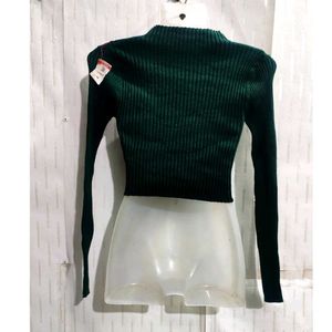 Crop Sweater for Women's