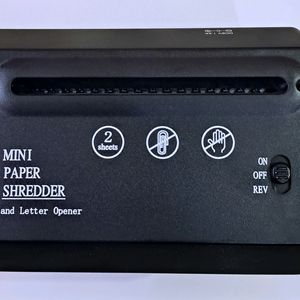 Mini USB Paper Shredder