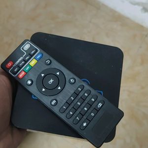 Working Android TV Box And Remote,, No Adaptor